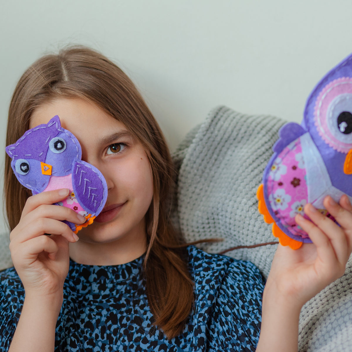 Felt Owl Kit – Mom & Baby