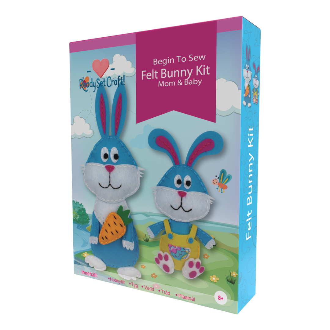 Felt Bunny Kit - Mom & Baby